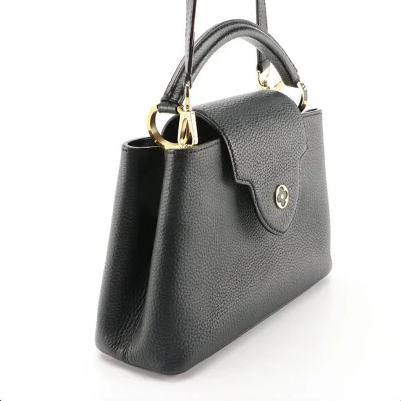 Louis Vuitton Black Taurillon Capucines BB Bag - Picture 3 of 9